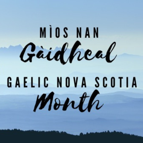 Gaelic Awareness Month Events